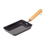 パール金属 卵焼き 鉄フライパン 13×20cm IH対応 玉子焼き器 鉄職人 日本製 HB-908