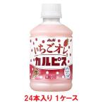 【送料無料】アサヒ飲料 いちごオレ&カルピス 280mlPET(24本入×1ケース)【賞味期限:2025.12.31】