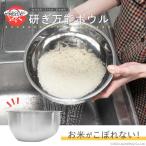 米とぎ万能ボウル ザル ボウル 米とぎ 水切り シンプル ステンレス 米 お米 米研ぎ ボール 洗う 和える さらす キッチン 麺類 パスタ サラダ 果物 洗米