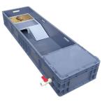 亀水槽 大きい ボックス カメ槽 亀飼育用プラスチック水槽ープン水槽 亀箱 オープン水槽 爬虫類 カメ 飼育ケース ボックス タートルプラスチック エサ皿 日光浴