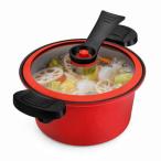 圧力鍋 ih対応 高?? 3.5L 7L 大容量 低温調理 麦飯石 電気圧力鍋 アサヒ軽金属 圧力鍋 ガス 人气 魔法のクイック料理です 革新的な微圧技術 家庭用通用調理