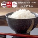 令和6年 お米 20kg 福島県産 天のつぶ 無洗米 送料無料 精米 米