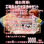 お買得！工場長お任せ詰合せ（大分県宇佐市／和牛／ホルモン／生ハム／スモークチキン/スモークベーコン/安心院ソーセージ/自家用/ギフト/贈り物）