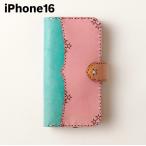 レザーiPhone16ケース ミックス5color OJAGADESIGN(オジャガデザイン)HELA I16-06 ハンドメイド レザー 革製品 本革