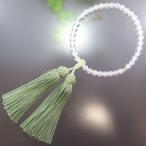 女性用お数珠白瑪瑙７ｍｍ玉サーペン...