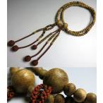 男女兼用のお数珠沈香尺法華共仕立て焦茶房