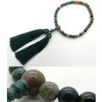 数珠女性用インド瑪瑙７ｍｍ玉共仕立てb