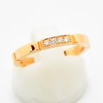 カルティエ リング マイヨン パンテール Cartier 指輪 ダイヤモンド K18PG 750 #52 約12号 新品仕上げ 中古