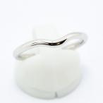 ティファニー リング カーブド バンド TIFFANY&amp;Co. 指輪 ペレッティ PT950 約17.5号 新品仕上げ 中古