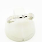 カルティエ リング バレリーナ カーブ Cartier 指輪 ダイヤモンド PT950 #47 約7号 新品仕上げ 中古