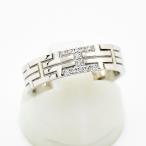 エルメス リング キリム HERMES 指輪 ダイヤモンド K18WG 750 #50 約9.5号 新品仕上げ 中古