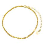 Yahoo! Yahoo!ショッピング(ヤフー ショッピング)アンクレット ブレスレット K18 ゴールド 750 18金 1.7g 新品