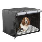 Mr.You ペットサークルカバー ケージカバー 犬猫用 90CM×60CM 防音 虫よけ 風よけ 日よけ 雨よけ 簡単取り付け 折りたたみ 収