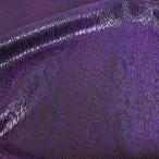 ＼期間限定5％OFF／ 生地 ヘビ柄ジャガード（001-12470） 5.紫 (H)_k5_