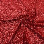 ショッピングスパンコール スパンコール生地 幻のスパン （160346） 4.レッド 10Ad06_