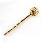 ＼期間限定10％OFF／ ヘアピンパーツ シャワータイプ 12mm ゴールド (H)_3b_
