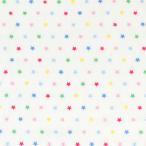  ткань Homy коллекция звезда рисунок / двойной марля (GH13044S) A. мульти- 09Bo35_