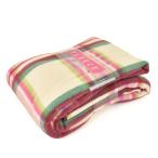 生地 フリースチェック （27523） 約140cm×1.5m 1枚 オフホワイト×レッド系 (H)_k2_