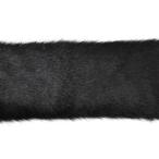  искусственный мех лента примерно 80mm ширина (2100) 3. чёрный 08Cl99_