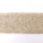 искусственный мех лента примерно 80mm ширина (2100) 10. бежевый 08Cl99_