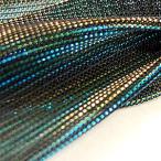 | время ограничено 10%OFF| ткань Moonlight wave вязаный (855) 18. голубой / Gold 10Ad06_