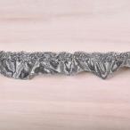 | время ограничено 20%OFF| ламе оборка гонки (2100-F) примерно 3cm ширина 2.B/S черный серебряный 07Ac99_