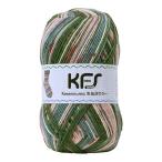 ショッピング毛糸 毛糸 Opal-オパール- 気仙沼カラー 4ply/4本撚り KFS106.桜/グリーン・ピンク系マルチカラー (M)_b1j