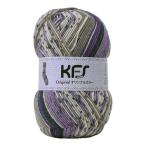 毛糸 Opal-オパール- KFSオリジナルカラー 4ply/4本撚り KFS110.ライラック/グレー・パープル系 (M)_b1j