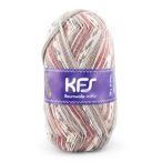 ショッピング毛糸 毛糸 Opal-オパール- オリジナルコットン 4ply/4本撚り KFS150.フュンフ/ライトベージュ・ピンク系マルチカラー (M)_b1j