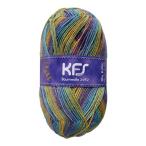 Opal毛糸　オリジナルコットン（KFS151）　ゼックス/レインボー系マルチカラー　(b)5bj