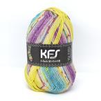 毛糸 Opal-オパール- KFSオリジナルカラー 6ply/6本撚り ぽっちゃり君 KFS167.フランツ/イエロー系マルチカラー (M)_b1j