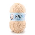 ショッピング毛糸 毛糸 Opal-オパール- KFSコットン 単色 4ply/4本撚り 100g巻 KFS250.ミルクティー (M)_b1j