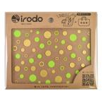 ファブリックステッカー irodo-イロド- シャワードット 90021.ゴールド・イエローグリーン (B)_ec_