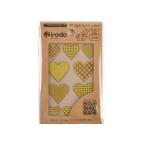 Yahoo! Yahoo!ショッピング(ヤフー ショッピング)＼期間限定10％OFF／ ファブリックステッカー irodo-イロド- パターンハート 90085.ゴールド 08Bf99_