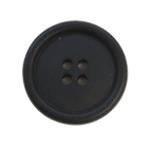 つや消しカジュアルボタン（T-987） 13mm 442.黒 (H)_6a_
