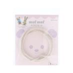  рукоделие материал KIYOHARA( Kiyoshi .)mofmof молдинг (MOF-01) 3mm WGG. белый Gin ja-06Bj99_