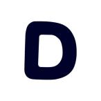 シールタイプワッペン もじシール（E85） D 紺 08Bf99_