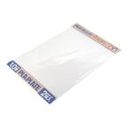  Tamiya happy construction series No.124 white color pra van 1.0mm thickness B4 size 2 sheets insertion construction material 70124