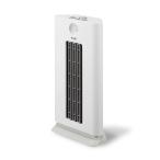 寒い脱衣所・トイレを暖かく  ドウシシャ コーナーヒーター 人感センサー付 速暖 省エネ 強・弱2段切替 左右風向き調節 活性炭フィルター 切タイマー ホワイト