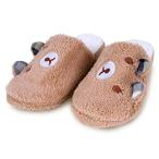  замечание (Remark) тапочки ( теплый животное ) боа тапочки / мишка ( Brown ) 24*25.5cm