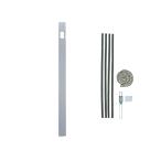  день . металл кондиционер трубы для aluminium окно panel серебряный 1280*2240mm C-MP22-S