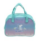 スヌーピー ボストンバッグ (ミント) バッグ トートバッグ エコバッグ 塩化ビニル 約32x23x10cm BPN-2700 SNOOPY スヌーピーグッズ