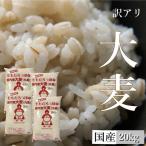 【訳あり】大麦 (丸麦) 国内産 20kg (5kg×4袋) 送料無料