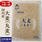 国内産 大麦(丸麦) (950g×5袋) お買い