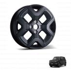 アルミホイール(１６インチ/ブラック)1本分「スズキ純正用品」クロスビー　MND1S　43210-70U60-QC8　4321070U60QC8　