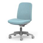 オカムラ Lives Entry Chair ライブス エントリーチェア コンパクト 肘なし ホワイトボディ インターロック地 CD13BW 送料無料 在宅 テレワーク 椅子