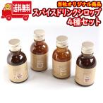 (地域限定送料無料) スパイスドリンクシロップ 100ml 4種セット おかしのマーチ (sl005)