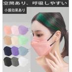 30枚セット 不織布 血色カラー 不織布マスク 4層 小顔効果3D 立体