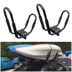 汎用2個カヤックルーフラックトップ...