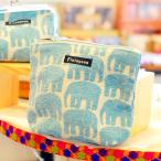 Yahoo! Yahoo!ショッピング(ヤフー ショッピング)フィンレイソン エレファンティ 舟形 ポーチ 【Finlayson】ポーチ 化粧 舟形 アニマル